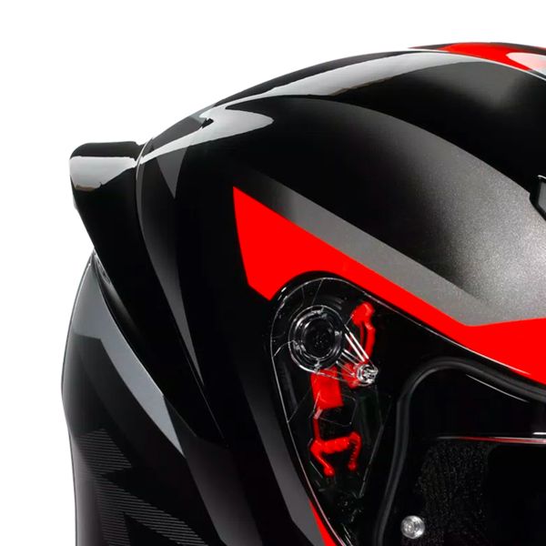 AGV K1 S Fastlap Black Grey Red