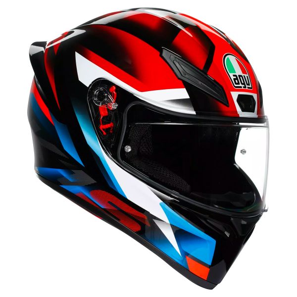 Integrale AGV K1 S Fastlap Black Red Blue Integrale AGV K1 S Fastlap Black Red Blue
