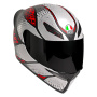 Casque Integrale AGV K1 S Speedarmor Matt Black Grey Red