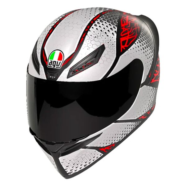 AGV K1 S Speedarmor Matt Black Grey Red