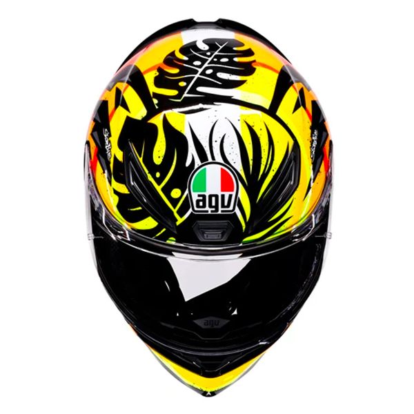 AGV K1 S Tropicrush Black Orange