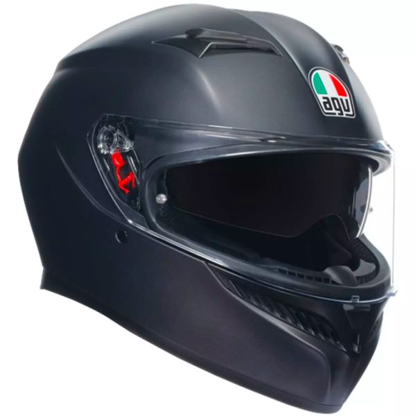AGV K3 Mono Matt Black + Kit Bluetooth Lokui K30