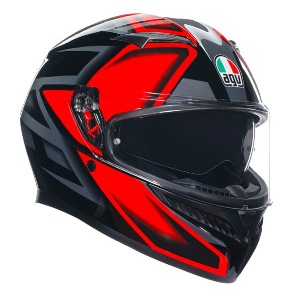 Integrale AGV K3 Multi Compound Black Red Integrale AGV K3 Multi Compound Black Red