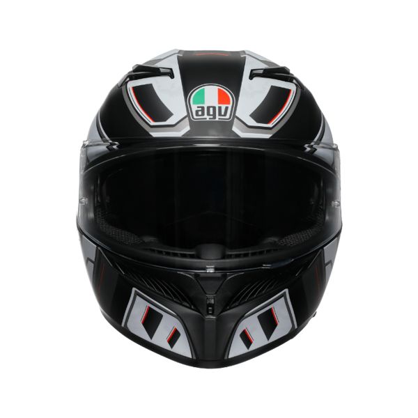 AGV K3 Rivia Matt Black White
