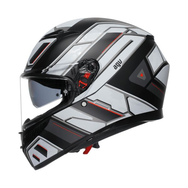 AGV K3 Rivia Matt Black White