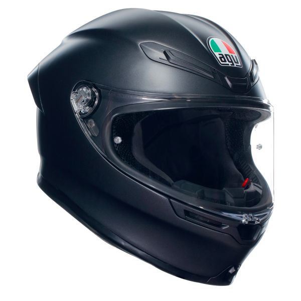 AGV K6 S Mono Matt Black + Kit Bluetooth BT Mini