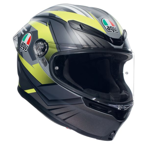 Integrale AGV K6 S Multi Excite Matt Camo Fluo Yellow