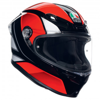Integrale AGV K6 S Multi Hyphen Black Red White