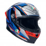Casque Integrale AGV K6 S Multi Slashcut Black Blue Red