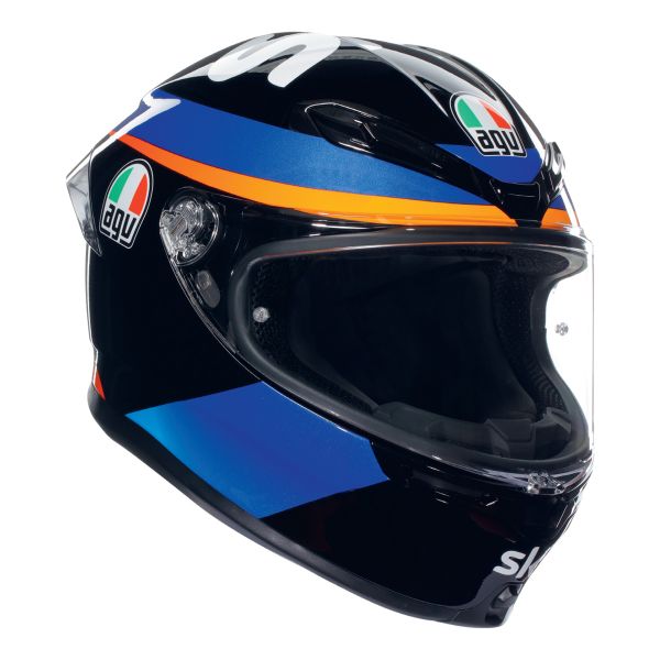 Integrale AGV K6 S Replica Mariani Sky Racing Team 2021