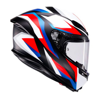 AGV K6 S Timewarp Matt Black Red Blue