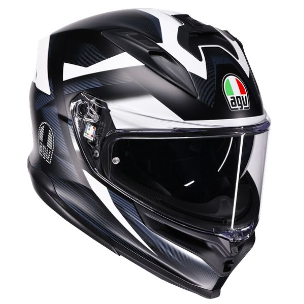 Integrale AGV K7 Glimpse Matt Black White