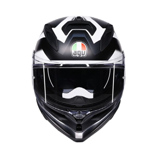 AGV K7 Glimpse Matt Black White