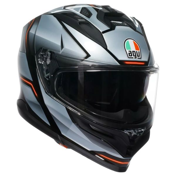 Integrale AGV K7 Jaeger Black Silver