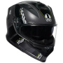 Casque Integrale AGV K7 Kyber Matt Grey Yellow Fluo