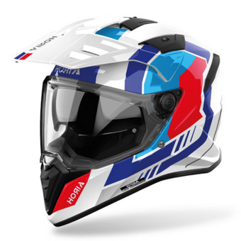 Casque Integrale Airoh Bandit Horn White Casque Integrale Airoh Bandit Horn White