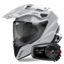 Casque Integrale Airoh Commander 2 Color Cement Grey + Kit Bluetooth 5S Solo