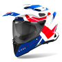 Casque Integrale Airoh Commander 2 Reveal Blue Red