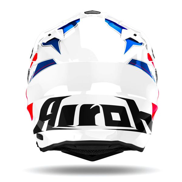 Airoh Commander 2 Reveal Blue Red + Kit bluetooth 5R Lite Solo