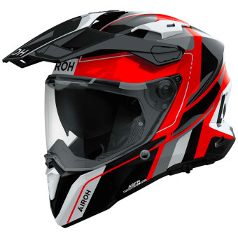 Integrale Airoh Commander 2 Skip Rosso Lucido