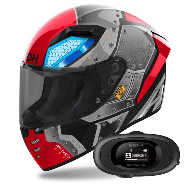 Integrale Airoh Connor Bot + Kit bluetooth 5R Lite Solo