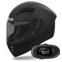 Casque Integrale Airoh Connor Color Black Matt + Kit bluetooth 5R Lite Solo
