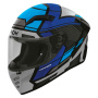 Casque Integrale Airoh Connor Ego Blu Lucido