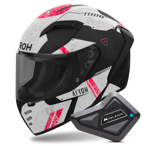 Integrale Airoh Connor Omega + Kit Bluetooth BT Mini