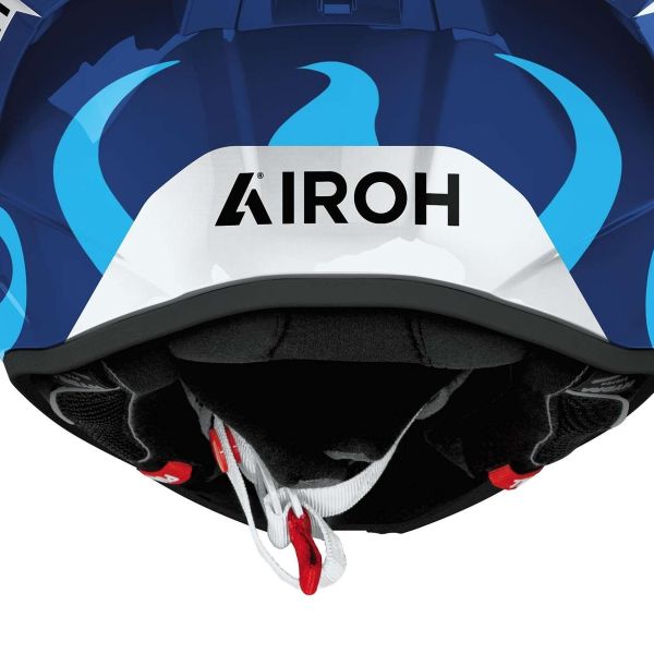 Airoh GP 800 Swain Blu Lucido
