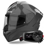 Casque Integrale Airoh Matryx Color Dark Grey + Kit Bluetooth 5S Solo