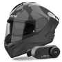 Casque Integrale Airoh Matryx Color Dark Grey + Kit Bluetooth Lokui K30