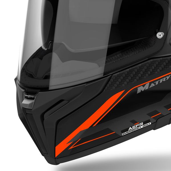 Airoh Matryx Rocket Orange Matt