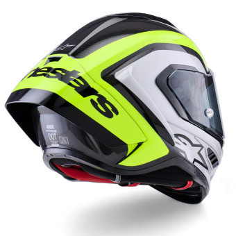 Alpinestars Supertech R10 Arius Black Silver Yellow Fluo Glossy