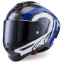 Casque Integrale Alpinestars Supertech R10 Arius Black White Blue Glossy