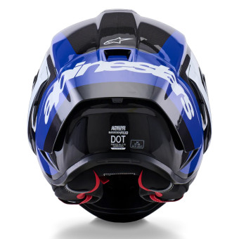 Alpinestars Supertech R10 Arius Black White Blue Glossy