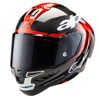 Integrale Alpinestars Supertech R10 Element Black Carbon Bright Red White