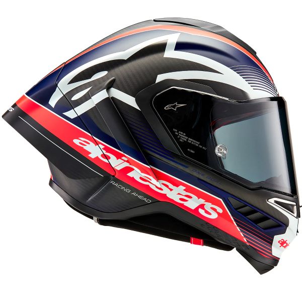 Alpinestars Supertech R10 Team Black Carbon Red Fluo Blue Matt