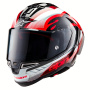 Casque Integrale Alpinestars Supertech R10 Team Black Carbon Red White