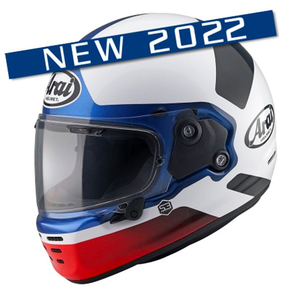 Casco Moto Arai Concept-X Backer White in Stock | iCasque.it