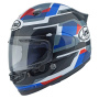 Casque Integrale Arai Quantic Abstract Blue White Black
