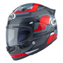 Casque Integrale Arai Quantic Abstract Red Grey Black
