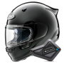 Casque Integrale Arai Quantic Diamond Black + Kit Bluetooth BT Mini