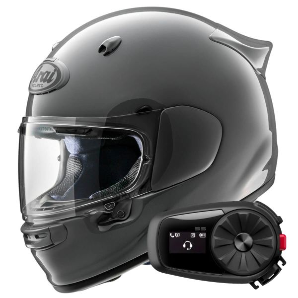 Integrale Arai Quantic Modern Grey + Kit Bluetooth 5S Solo