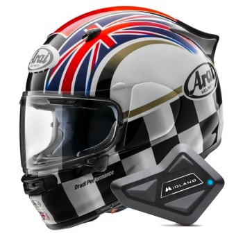 Integrale Arai Quantic Podium + Kit Bluetooth BT Mini