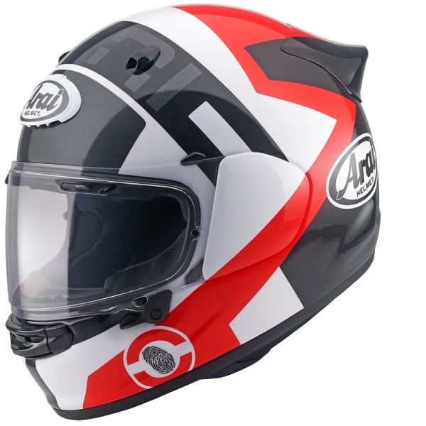 Arai Quantic Space Red + Kit Bluetooth Lokui K30