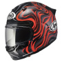 Casque Integrale Arai Quantic Swirl Black Red Grey
