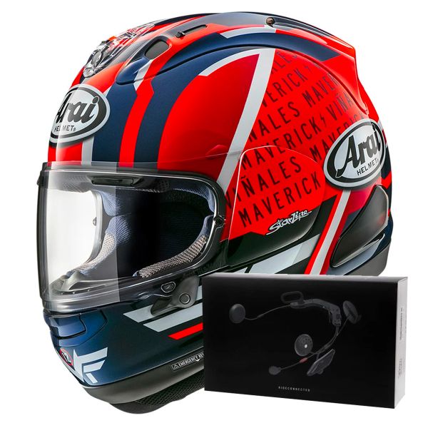 Integrale Arai RX-7V Evo Maverick 23 + Kit bluetooth ACS10 Integrale Arai RX-7V Evo Maverick 23 + Kit bluetooth ACS10