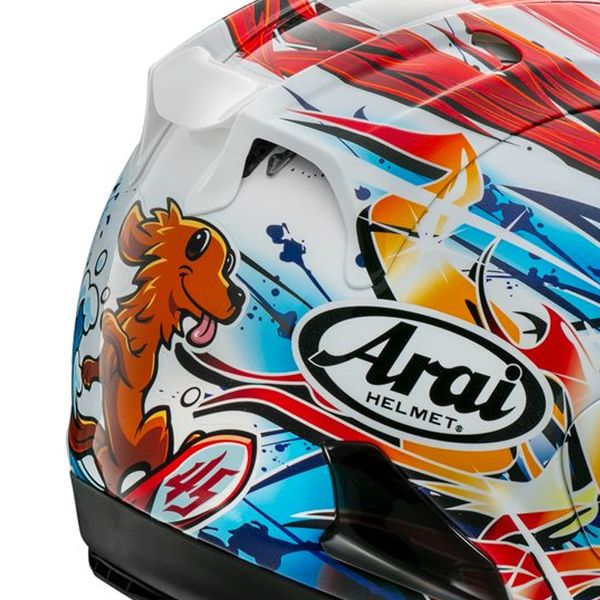 Arai RX-7V Evo Nagashima Cyan