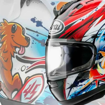 Arai RX-7V Evo Nagashima Cyan