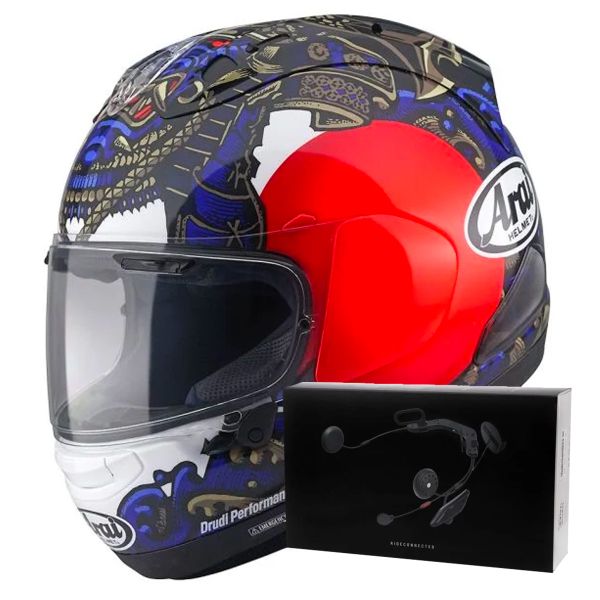Integrale Arai RX-7V Evo Samurai + Kit bluetooth ACS10